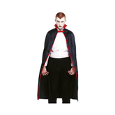 CAPA VAMPIRO CUELLO ROJO ADULTO